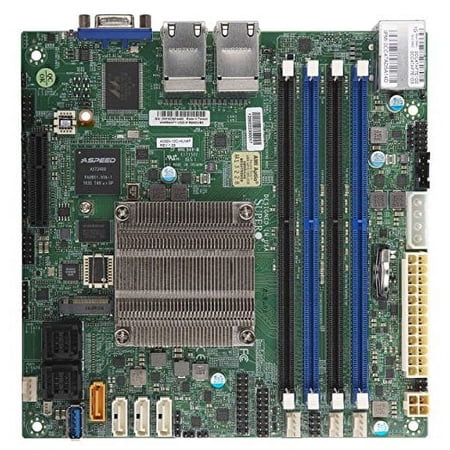 Supermicro A2SDi-16C-HLN4F Motherboard - Intel Atom Processor C3955 - Single Socket FCBGA1310 - DDR4 SATA3 Mini-ITX