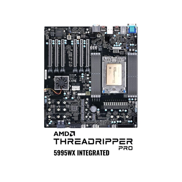 Thread Ripper Mobo Supermicro AMD Motherboard/CPU Bundle - M12SWA-TF Workstation ...