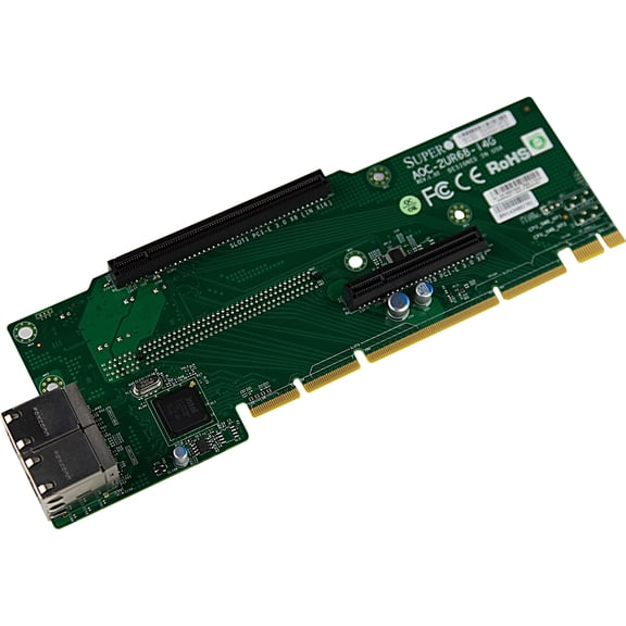 Supermicro AOC-2UR68-I4G 2U Ultra Intel i350AM4-4 GbE RJ45 Ports