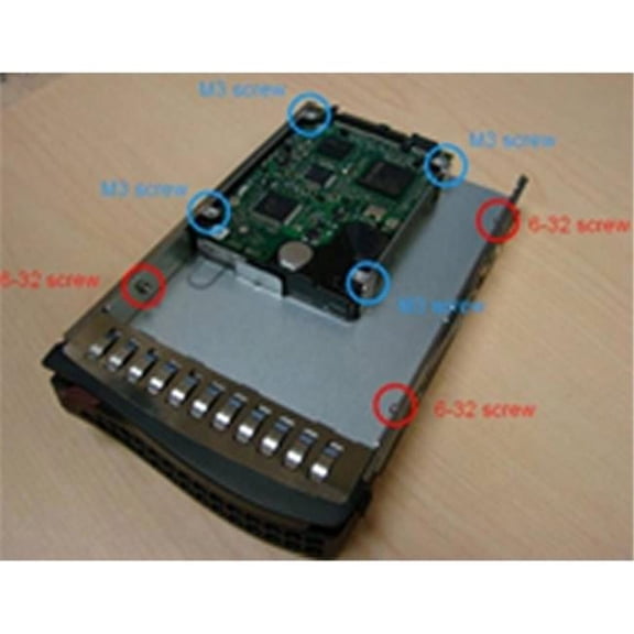 Supermicro Accessory 2.5 HDD Tray in 4th Generation 3.5 HOT SWAP TRAY