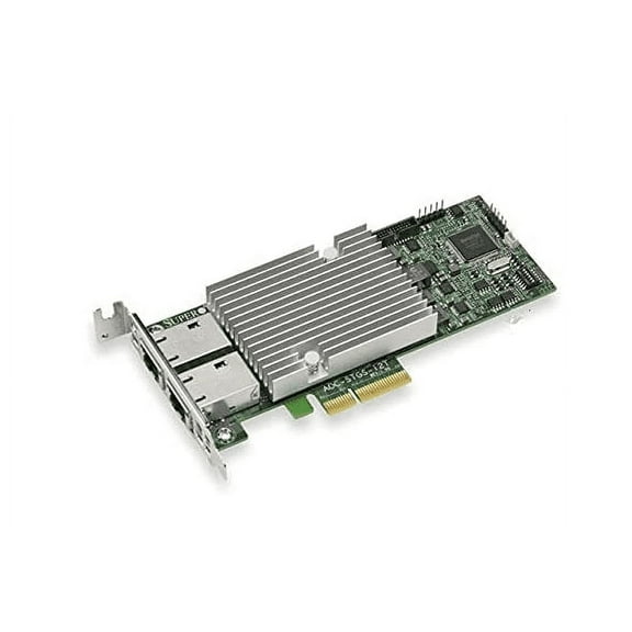 Supermicro Add-on Card AOC-STGS-i2T - Network adapter - PCIe 3.0 x4 low profile - 10Gb Ethernet / FCoE x 2