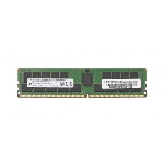 Supermicro Certified MEM-DR432L-CV02-EU26 Memory 32GB DDR4-2667 VLP ECC UDIMM (MTA18ADF4G72AZ-2G6B2)