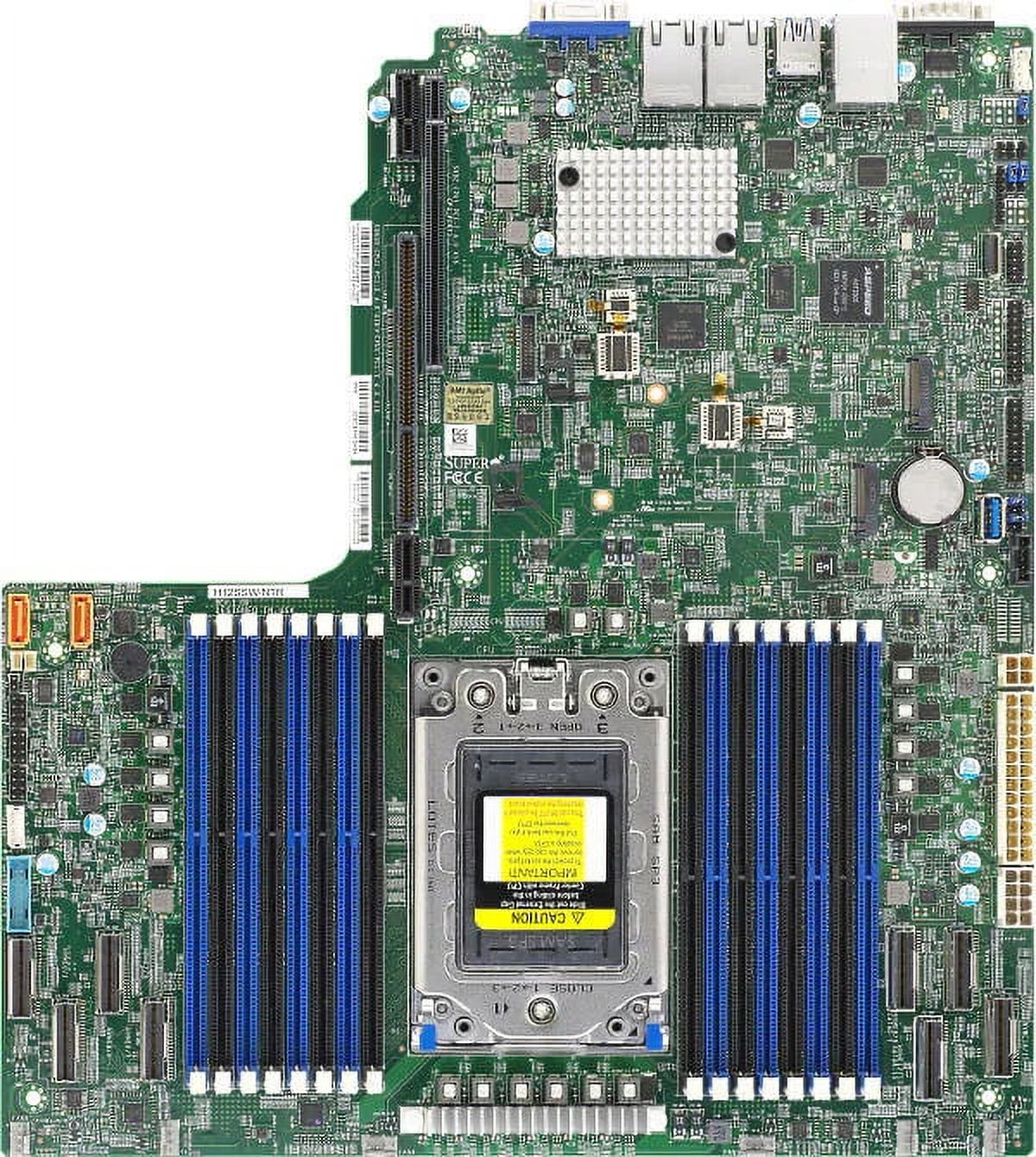 Supermicro H12SSW-NTR Motherboard - AMD EPYC 7003/7002 Processor - Registered ECC DDR4 Socket SP3 Proprietary