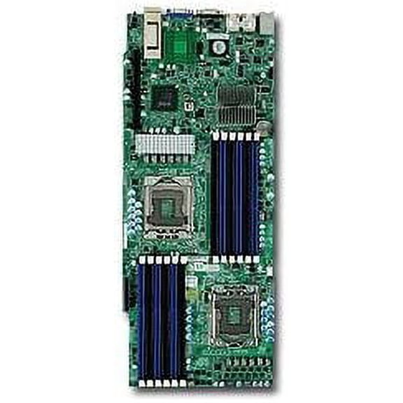 Supermicro MBD-X8DTT-HIBQF+ Dual LGA 1366 Dual GbE LAN Ports Mellanox ConnectX-2 QDR Infiniband 40Gbps Controller w/QSFP connector Integrated Matrox G200eW Graphics IPMI 2.0 Full Warranty
