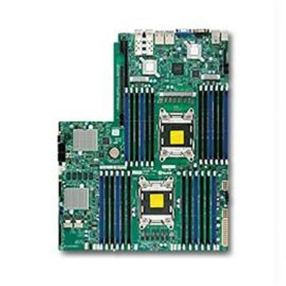Supermicro MBD-X9DRW-7TPF plus -B Supermicro Motherboard MBD-X9DRW-7TPF plus -B Xeon LGA2011 Xeon E5-2600 C606 C602J SATA-SAS USB WIO Brown Box