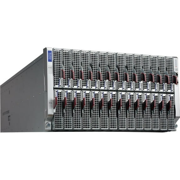 Supermicro MicroBlade MBE-628E-822 - rack-mountable - 6U - up to 28 blades