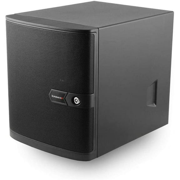 Supermicro  Mini-Tower Chassis with 4 x 3.5 in. Hard Disk Drive Tray 350W PSW