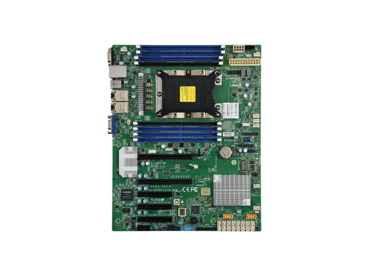 Supermicro Motherboard MBD-X11SPI-TF-O Xeon Single Socket S3647 C622  Max.1TB PCI Express ATX (MBD-X11SPI-TF-B)