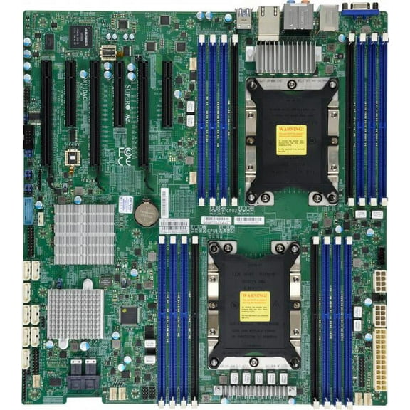Supermicro  Motherboard X11DAC - Intel Xeon Scalable Processors - Dual Socket LGA 3647 Extended ATX