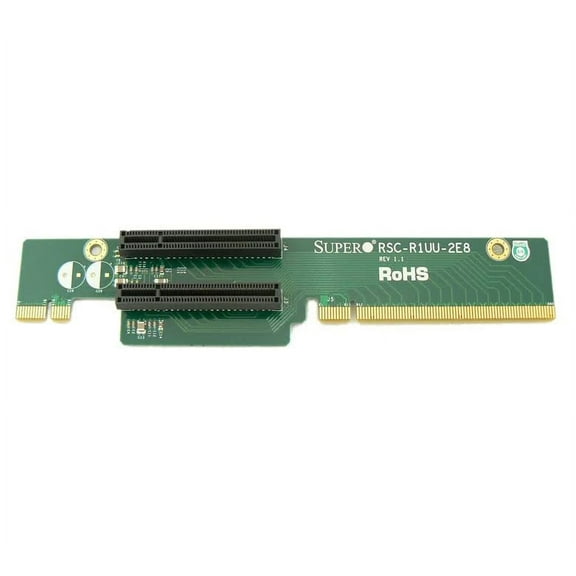Supermicro RSC-R1UU-2E8 2 PCI Express x8 Slot Riser Card