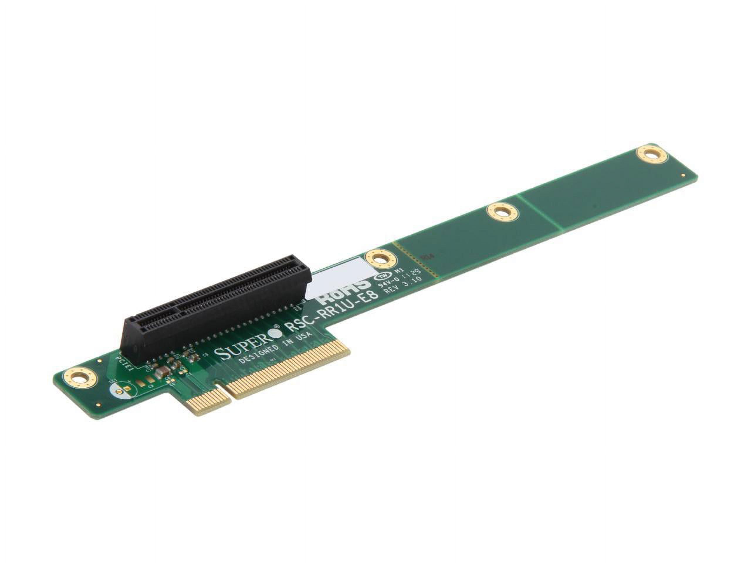 Skip Slots On Rsc Supermicro RSC-RR1U-E8 Left Slot 1-port Riser Card - 1 x PCI Express x8 ...