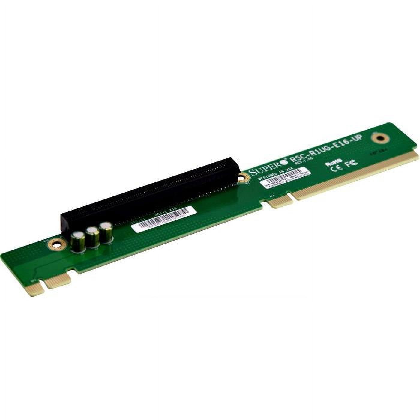 Ug Riser Supermicro Riser Card RSC-R1UG-E16-UP - for SC118G R1800B - Walmart.com