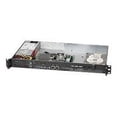 thumbnail image 1 of Supermicro SuperChassis 503L-200B Rackmount Enclosure - Rack-mountable - Black - 1U - 1 x Bay - 1 x 200 W - Micro ATX Motherboard Supported - 10 lb - 1 x Internal 3.5" Bay - 1x Slot(s) - 2 x USB(, 1 of 2