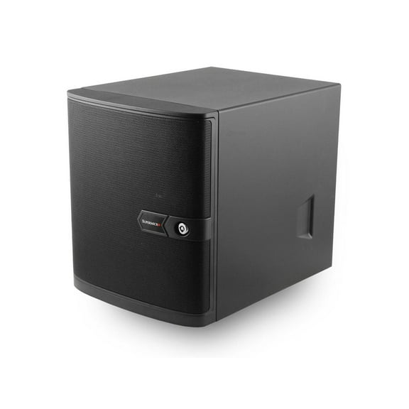 Supermicro SuperChassis CSE-721TQ-350B2 Mini ITX Mini Tower, 4 x 3.5" Hotswap Bays