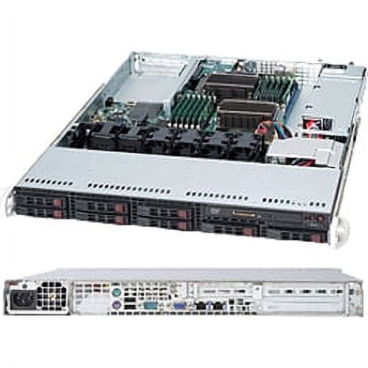 Super Micro Mini Chassis Supermicro SuperChassis SC113TQ-600WB System Cabinet - Walmart.com