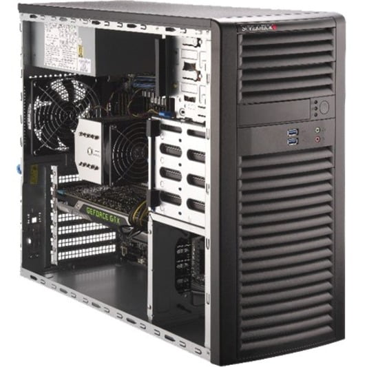 Supermicro SuperWorkstation 5039A-i Barebone System Mid-tower, Intel C422 Chipset, Socket R4 LGA-2066, 1 x Processor Support