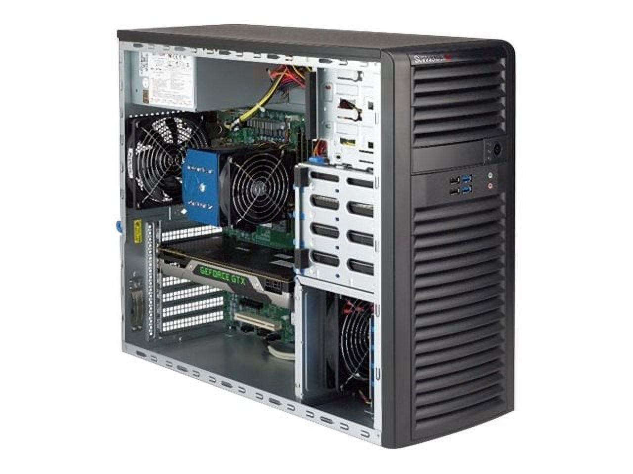 Supermicro SuperWorkstation 5039C-T Barebone System Mid-tower, Intel ...