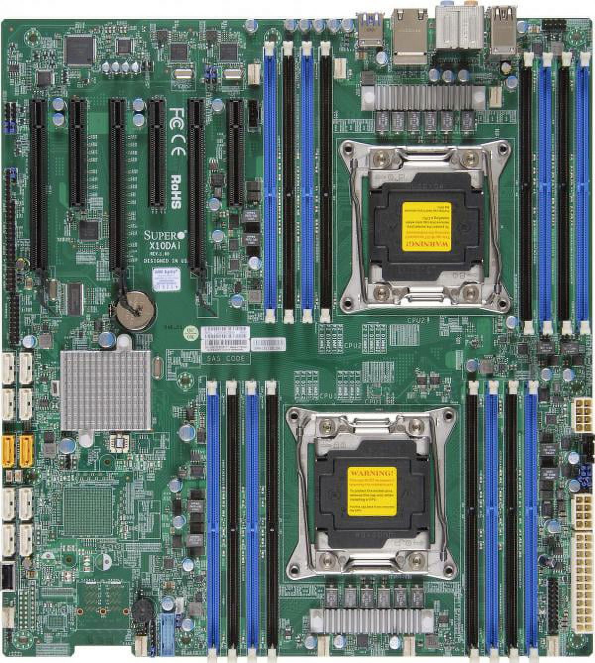 Supermicro X10DAX Motherboard -Dual socket R3 (LGA 2011) - Intel C612 ...