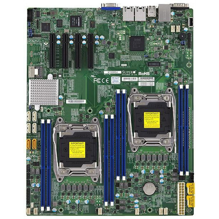 Supermicro X10DRD-I Server Motherboard Dual socket R3 (LGA 2011