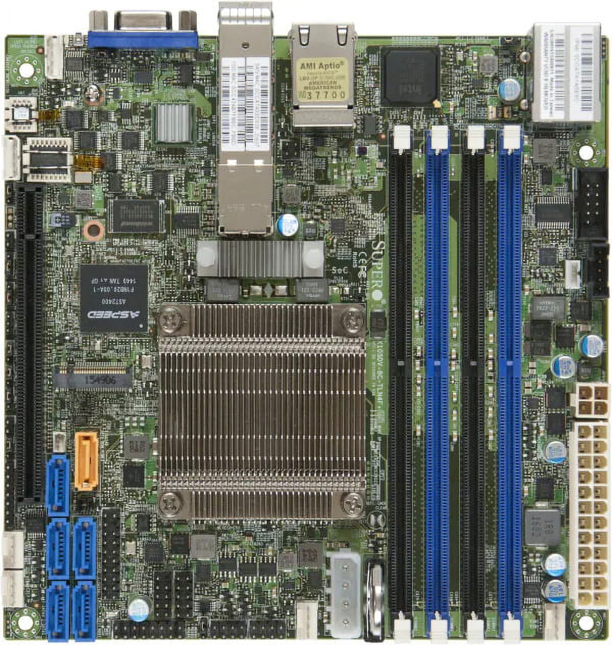 Supermicro X10SDV8CTLN4F+ Motherboard Intel Xeon Processor D1537