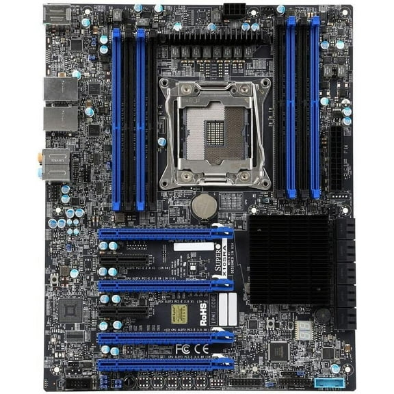 Supermicro X10SRA Motherboard - Single socket R3 (LGA 2011) - Intel C612 chipset - DDR4 - SATA3 & USB3.0 - ATX