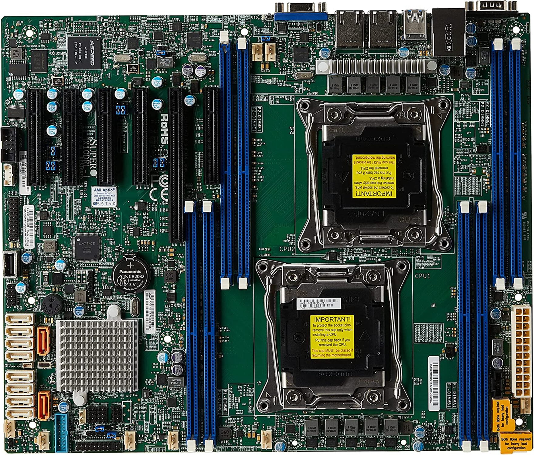 Supermicro X10drl-i Server Motherboard - Intel C612 Chipset - Socket R3 Placa mae