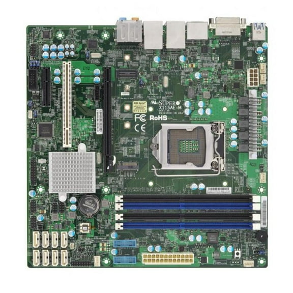 Supermicro X11SAE-M Server Motherboard - Micro ATX - Socket LGA 1151 - Intel C236 Chipset