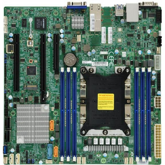Supermicro X11SPM-TF Motherboard - 2nd Gen Intel Xeon Scalable Processors - Single Socket LGA 3647 - Intel C622 chipset - DDR4 - Micro ATX