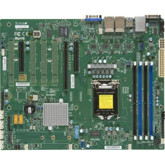 Supermicro X11SSI-LN4F ATX Server Motherboard Socket LGA 1151 Intel C236