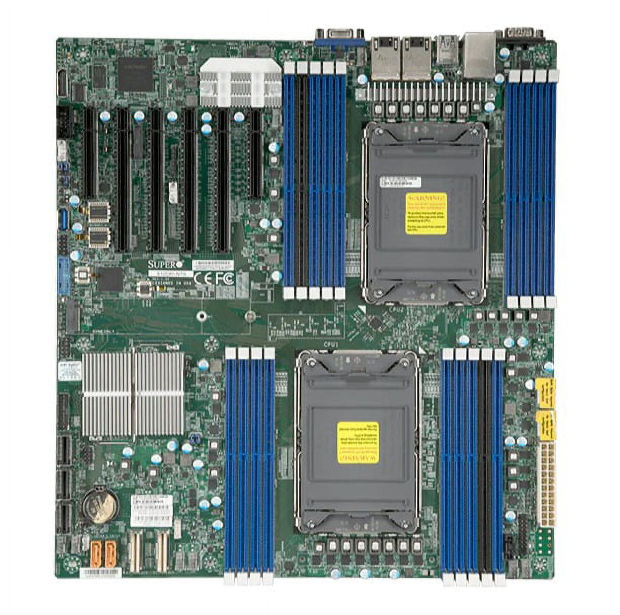 Supermicro X12DPI-N6 Motherboard - Intel C621A Chipset - Dual Socket ...