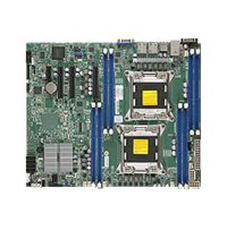SUPERMICRO X9DRL-EF - Motherboard - ATX - LGA2011 Socket - 2 CPUs supported - C602J Chipset - 2 x Gigabit LAN - onboard graphics