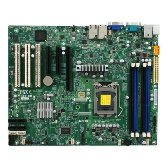 Supermicro X9SCA-F Motherboard - Single Socket H2 (LGA 1155) - IntelC204 PCH Chipset - ATX - Intel Xeon E3 Server