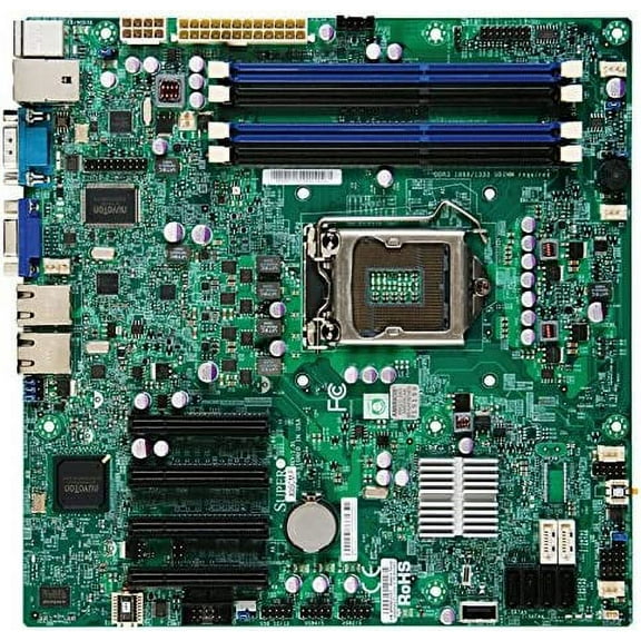 Supermicro X9SCM-B Single Socket H2 (LGA 1155) Supports Intel Xeon E3-1200 Family Intel C204 PCH Chipset Up to 32 GB DDR3 ECC 1333 Motherboard