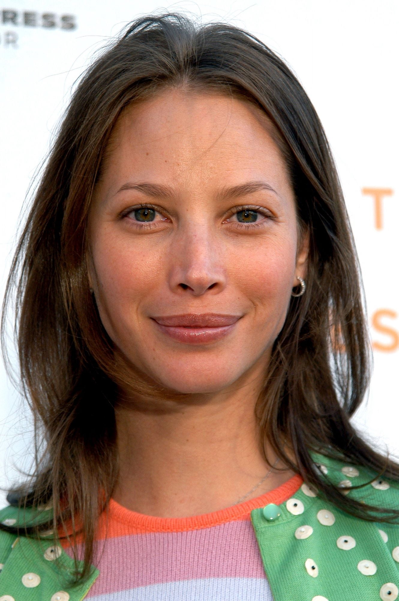 Supermodel Christy Turlington Attends The Premiere Screening Of Her Husband Ed Burns New Film Looking For Kitty May 6 Canvas Art - (16 x 20)