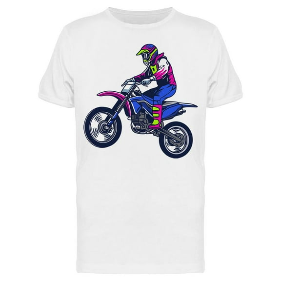 Supermoto Cool Rider T-Shirt Men -Image by Shutterstock, Male 3X-Large