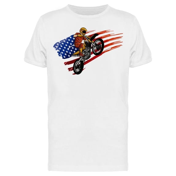 Supermoto Of The Us Tee Men's -Image by Shutterstock