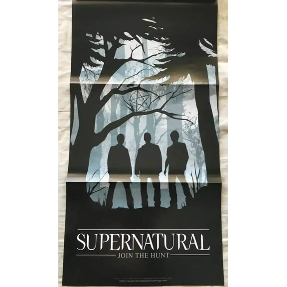 Supernatural 2014 SDCC Join Hunt foldout 10x20 poster