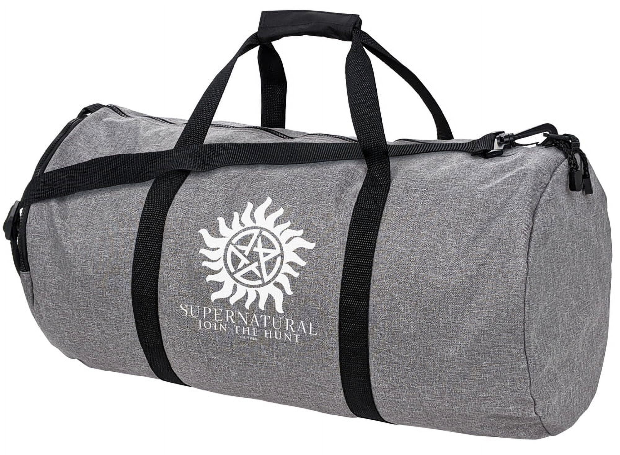 Supernatural Anti Possession Symbol Lightweight Duffel Bag for Sports and Gym Packable for Travel