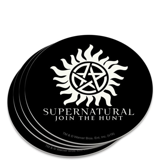 Supernatural Anti Possession Symbol Novelty Coaster Set