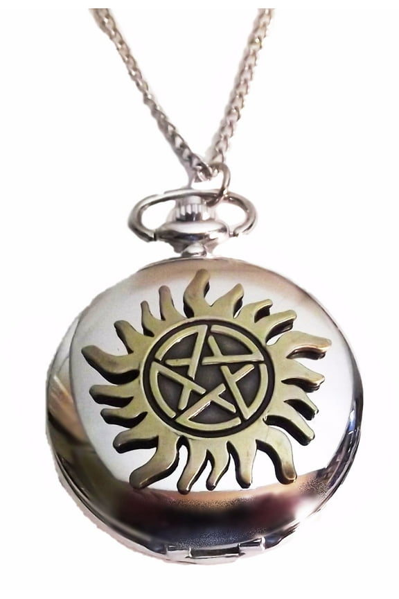 Supernatural Anti-Possession Symbol Pocket Watch