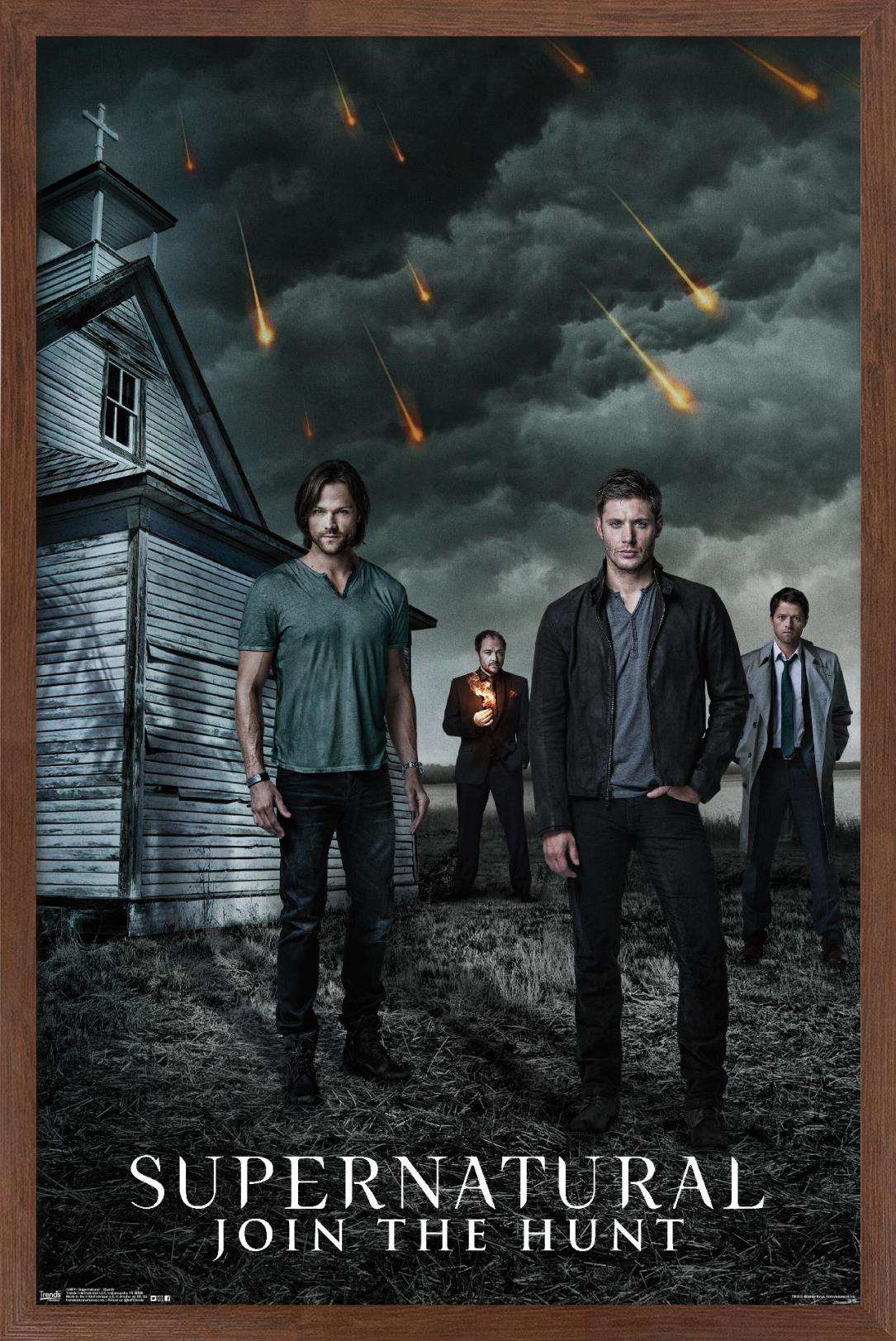 Supernatural - Church Wall Poster, 14.725" x 22.375", Framed