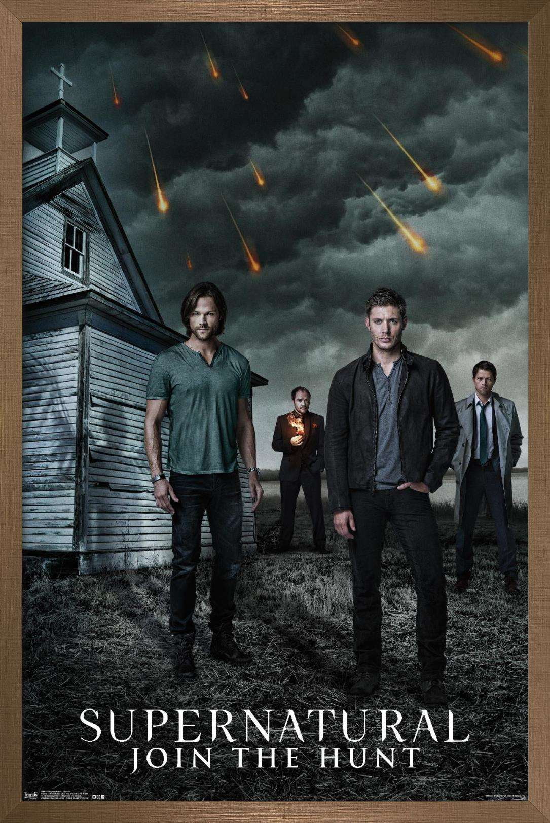 Supernatural - Church Wall Poster, 14.725" x 22.375", Framed