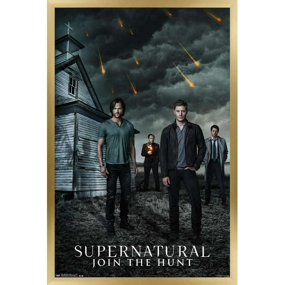 Supernatural - Church Wall Poster, 14.725" x 22.375", Framed