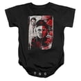 thumbnail image 1 of Supernatural Dean Winchester Demon Unisex Infant Snap Suit for Baby, Black, Medium, 1 of 3