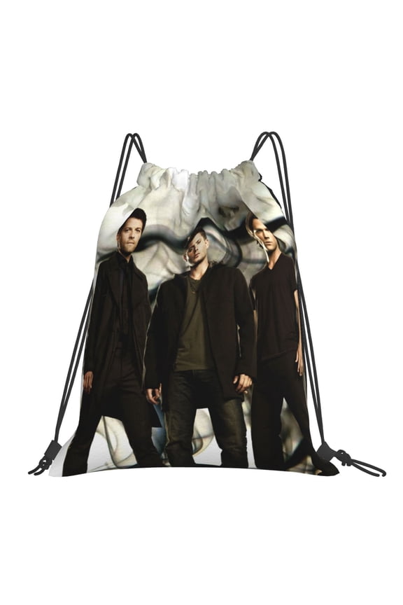 Supernatural Drawstring Backpack Sport Gym Bag For Yoga Swimming Gymsack Sport Strap Pack Bag