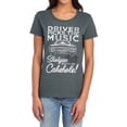 thumbnail image 1 of Supernatural Driver Picks Music Women's T Shirt, Charcoal, Medium, 1 of 6