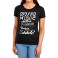 thumbnail image 1 of Supernatural Driver Picks Music Women's T Shirt (2X-Large) Black, 1 of 6