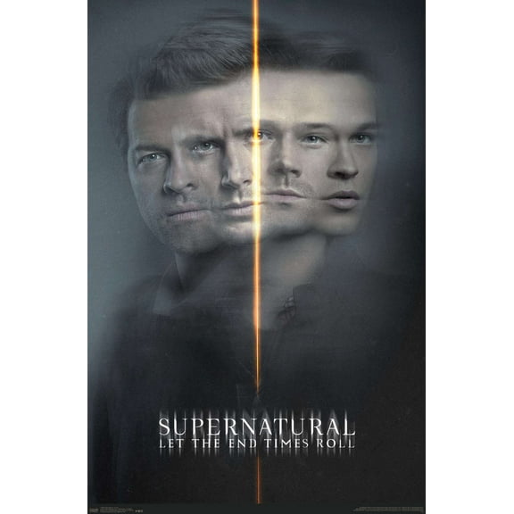 Supernatural - Dual Faces Wall Poster, 14.725" x 22.375"
