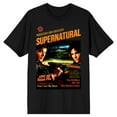 thumbnail image 1 of Supernatural End of the Road Tour Men's Black Short Sleeve Crew Neck Tee-Medium, 1 of 5