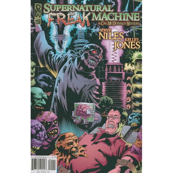 Supernatural Freak Machine #1 VF ; IDW Comic Book